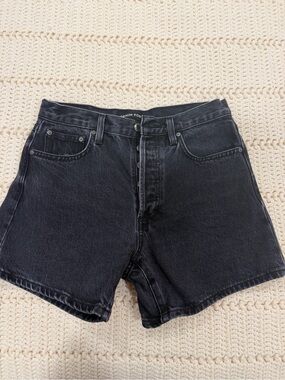 Aritzia Denim Forum High-Waisted Shorts